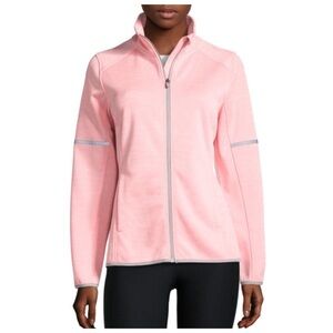 🆕Pink w/grey trim, track jacket